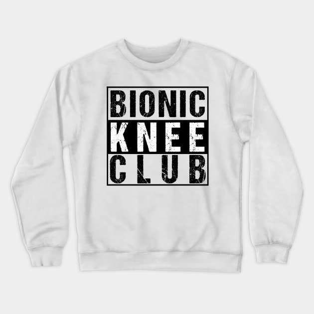 Amputee Shirt | Bionic Knee Club | Leg Amputee Shirt Crewneck Sweatshirt by TellingTales